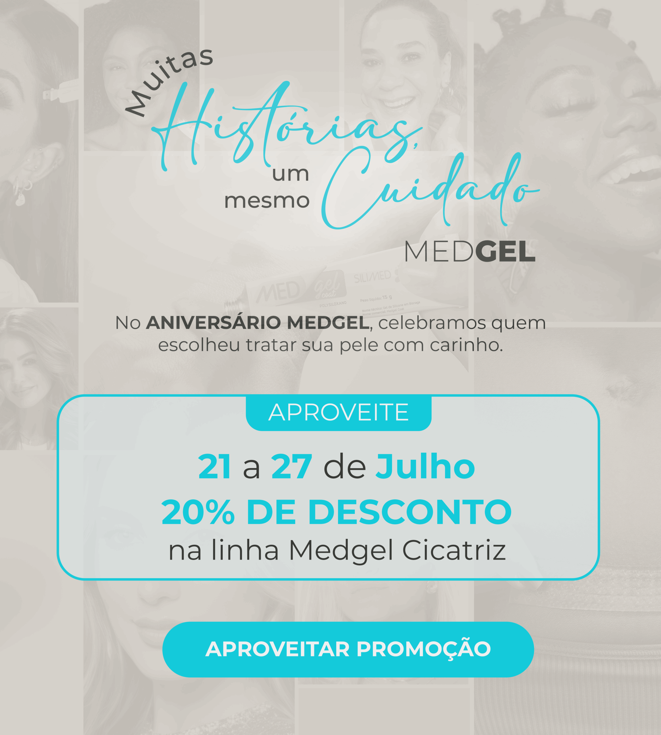 Banner Mobile Aniversário Medgel